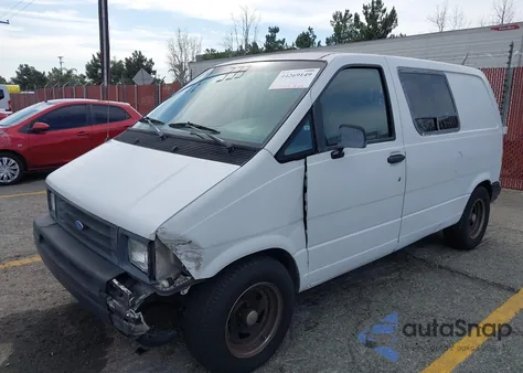 1991 Ford Aerostar from USA, damaged, VIN 1FTCA14U1MZA49707